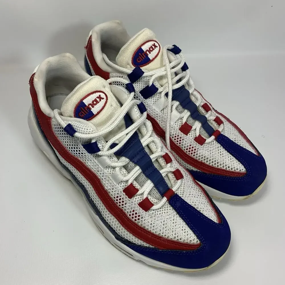 Nike Air Max 95 CJ9926-100 White Sneakers Mens Size 8.5
